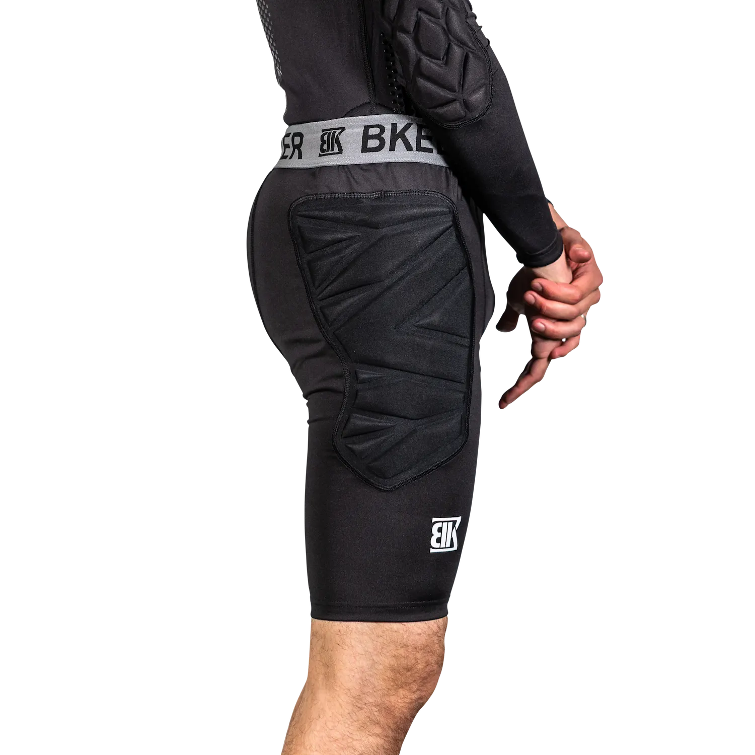 sous-short de compression rembourré