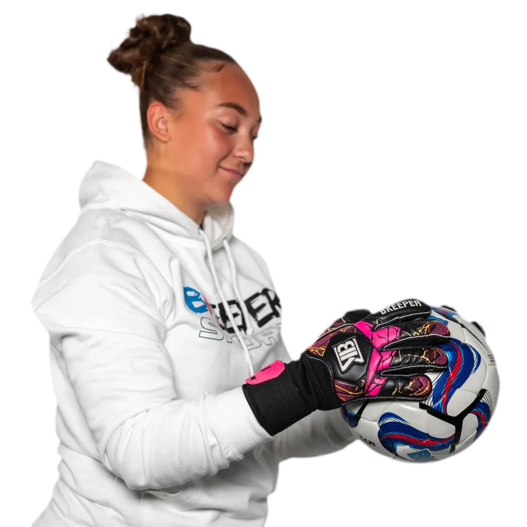 goalkeeper gloves galactic #25 black bkeeper
