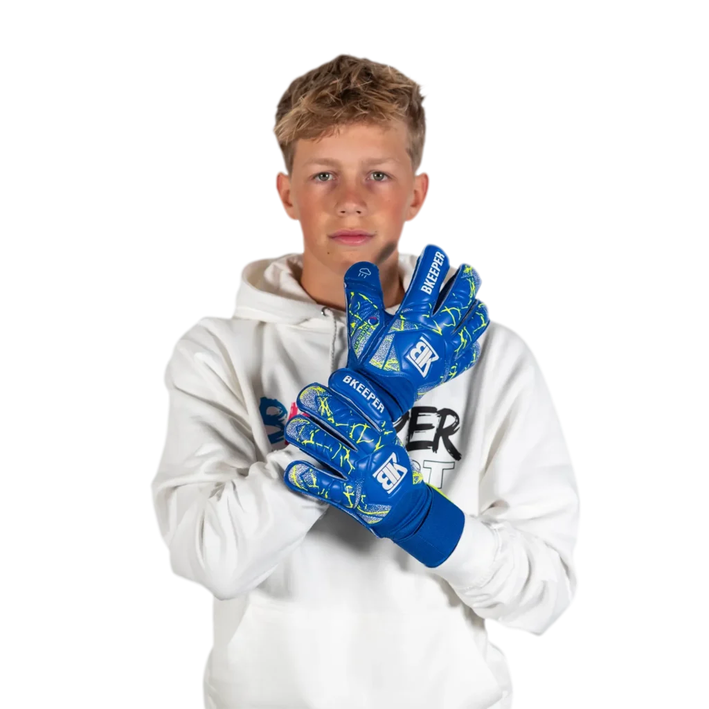 goalkeeper gloves galactic #25 aqua junior bkeeper