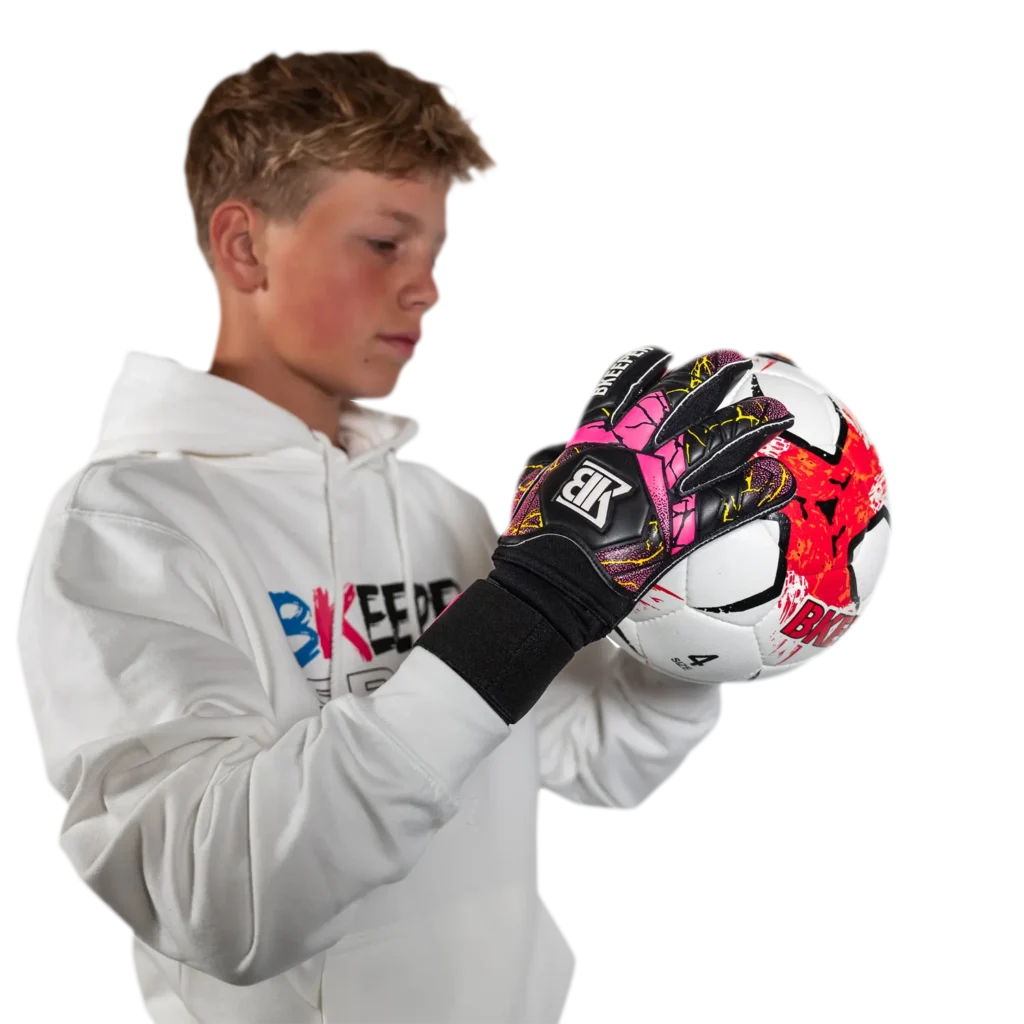 goalkeeper gloves galactic #25 black kids bkeeper