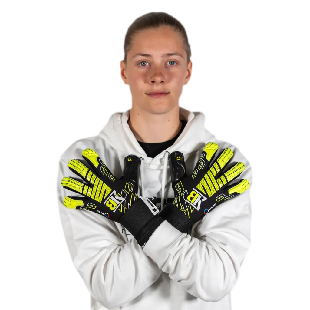 goalkeeper gloves neo #25 black bkeeper