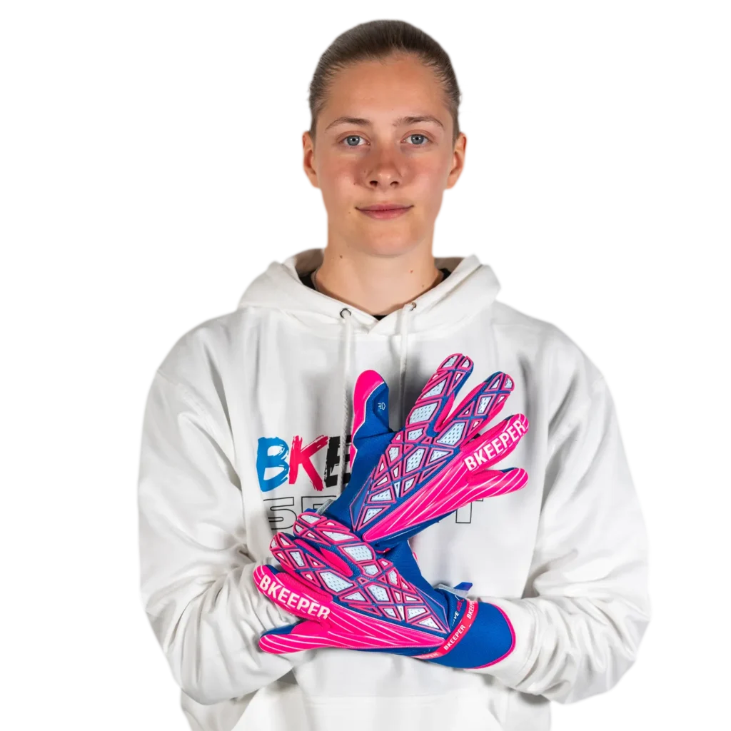 Goalkeeper gloves hive #25 aqua bkeeper