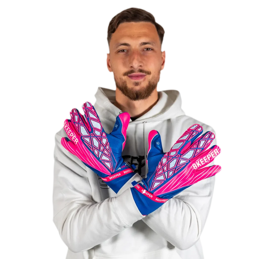 Goalkeeper gloves hive #25 aqua bkeeper