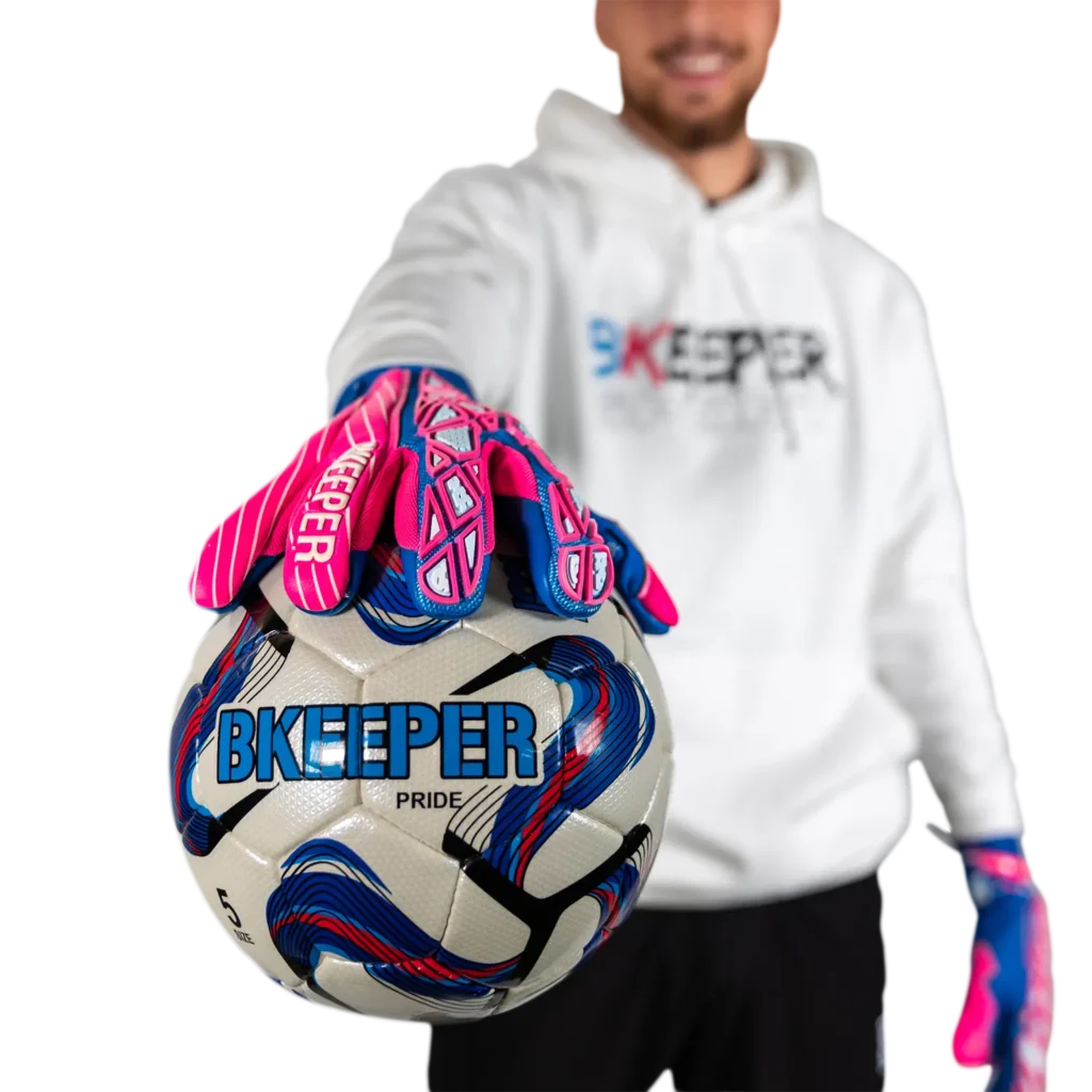 Goalkeeper gloves hive #25 aqua bkeeper