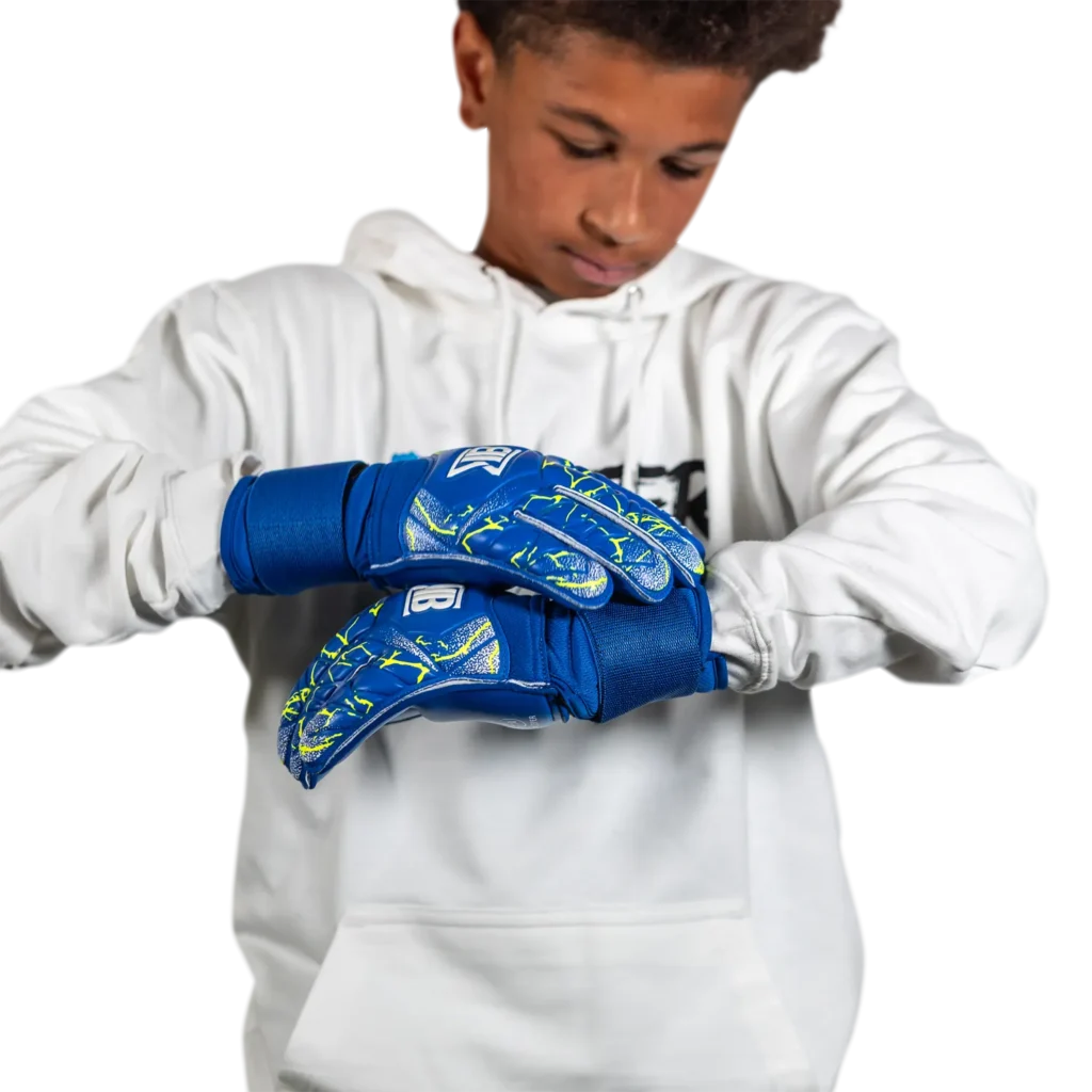 goalkeeper gloves galactic #25 aqua junior bkeeper