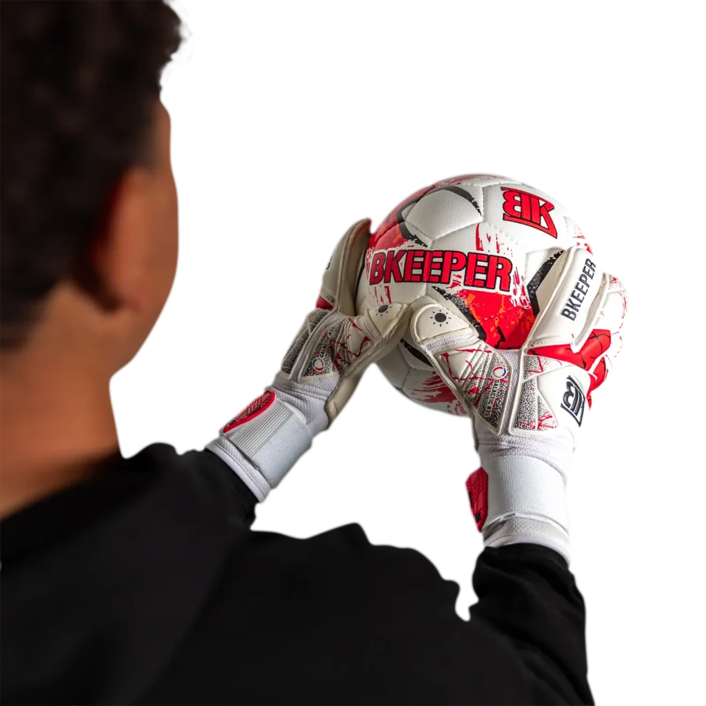 goalkeeper gloves galactic #25 white kids bkeeper