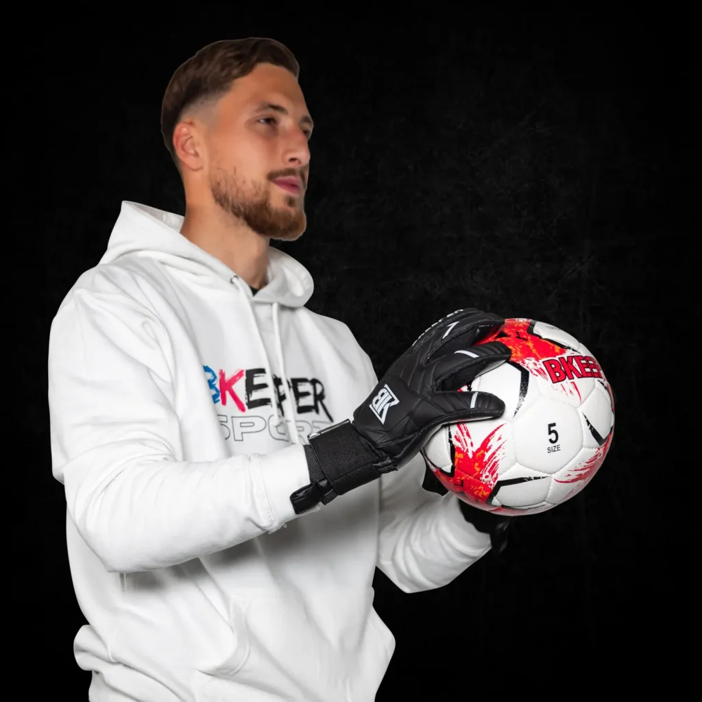 Hydra Black goalkeeper gloves
