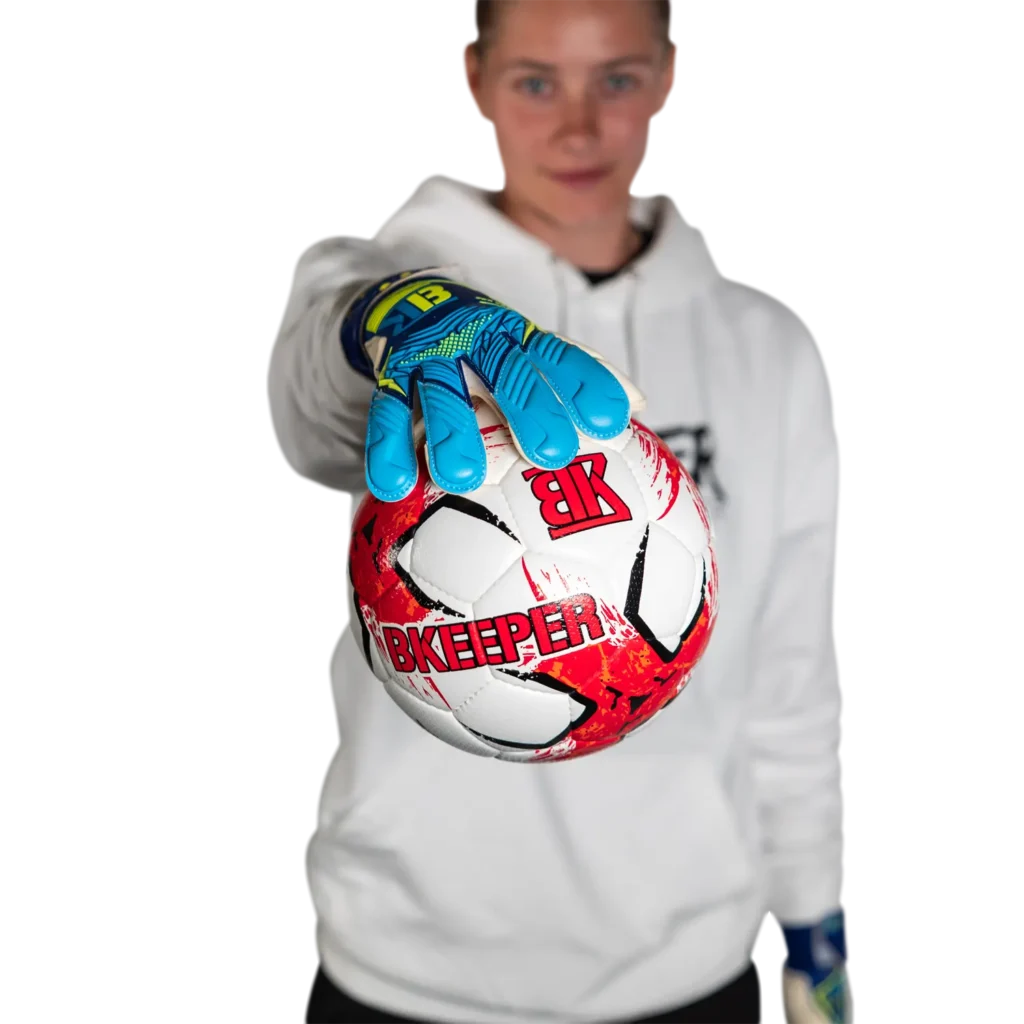Goalkeeper gloves anzar #25 blue bkeeper