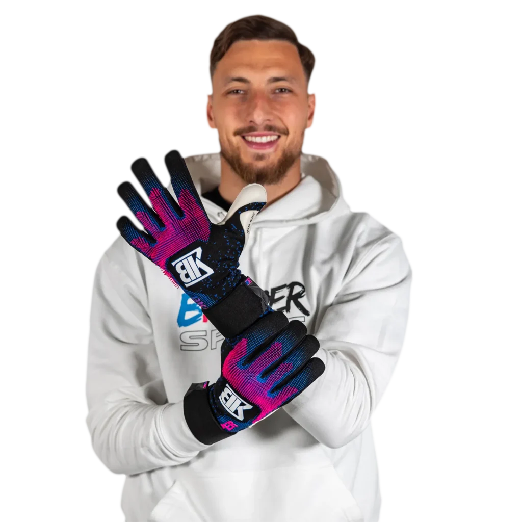 Goalkeeper gloves atik #25 pink bkeeper