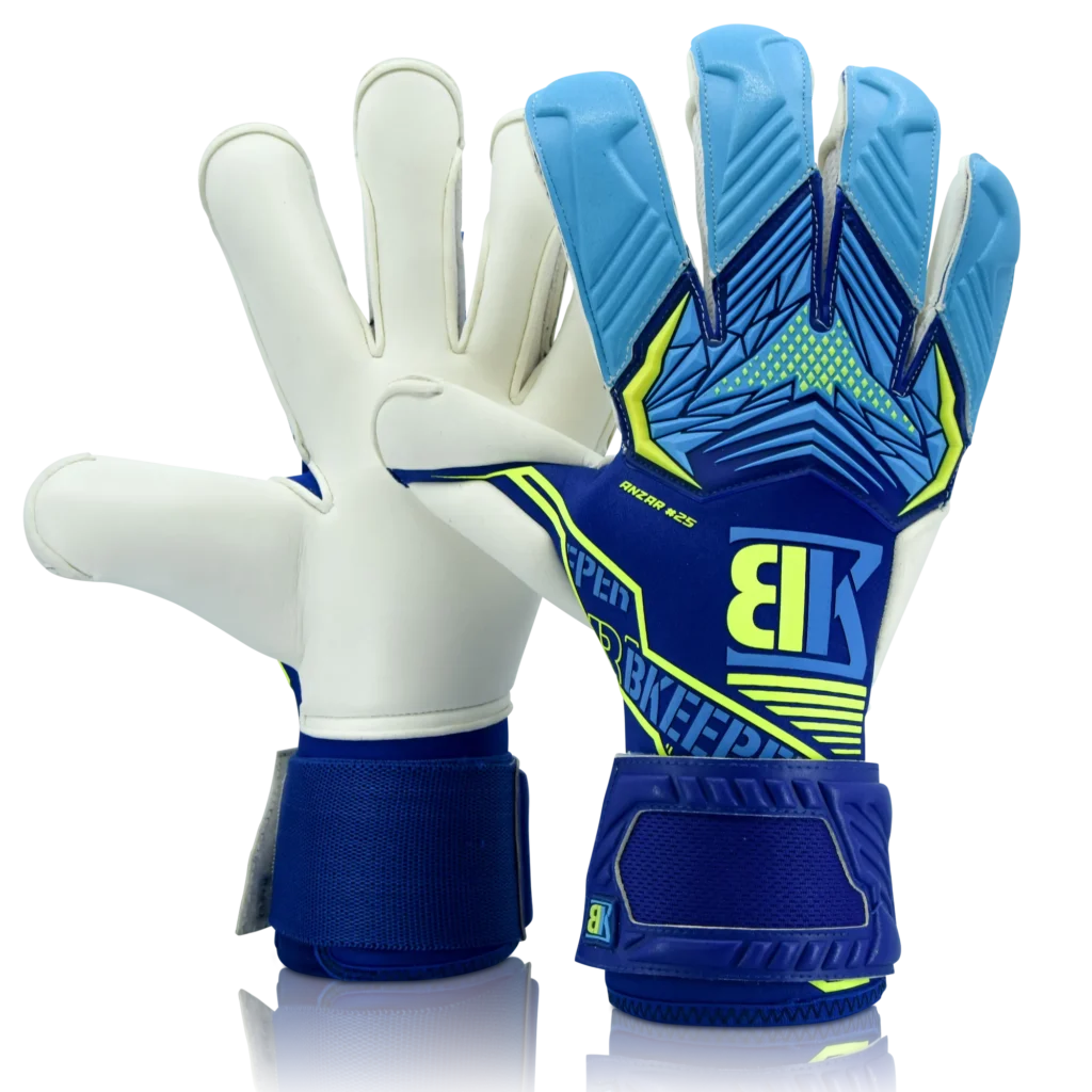 Goalkeeper gloves anzar blue BKeeper