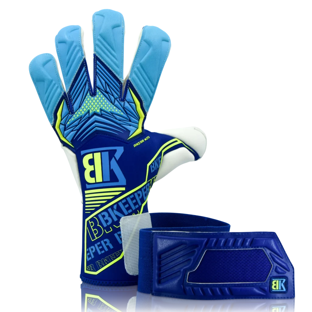 Goalkeeper gloves anzar blue BKeeper