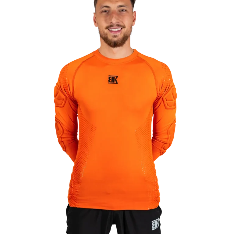 eva padding compression top orange