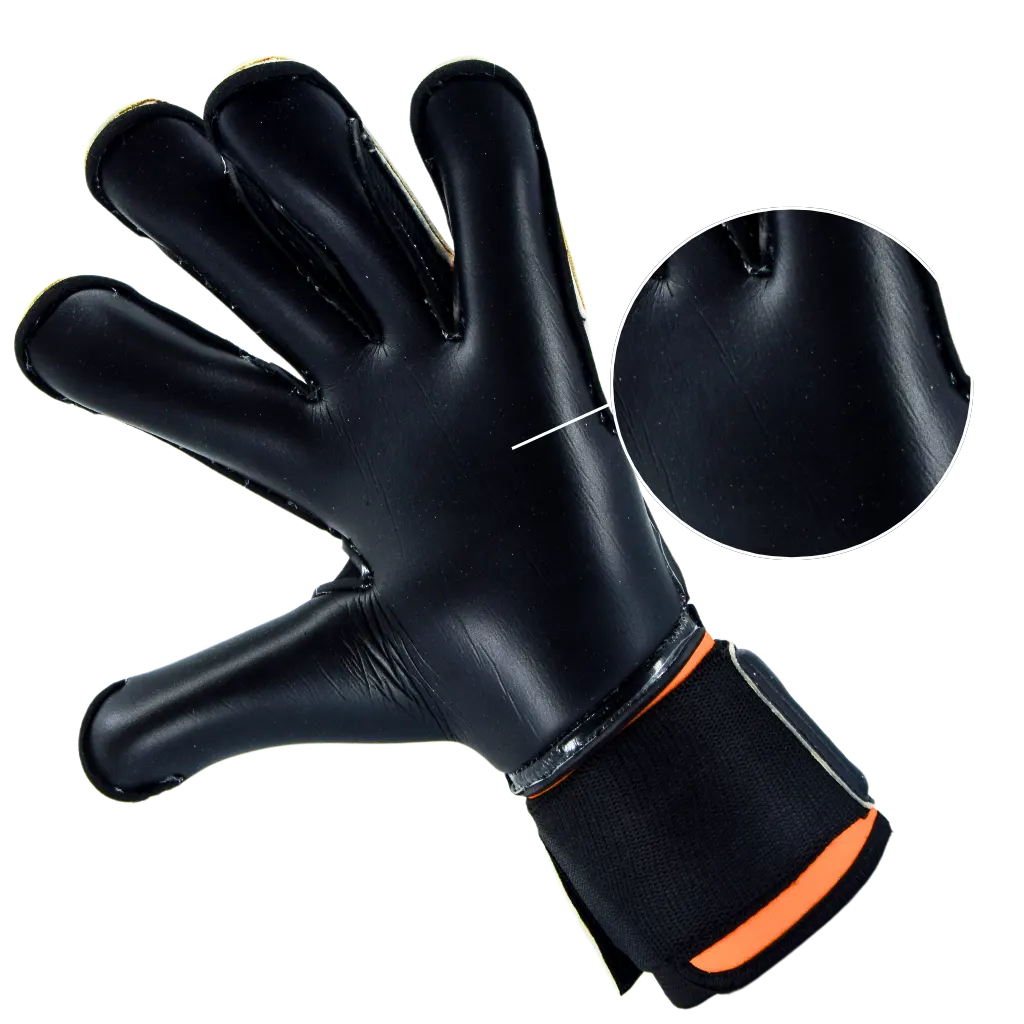 Goalkeeper gloves ANZAR #25 Orange | Professional Grip | BKeeper Gloves