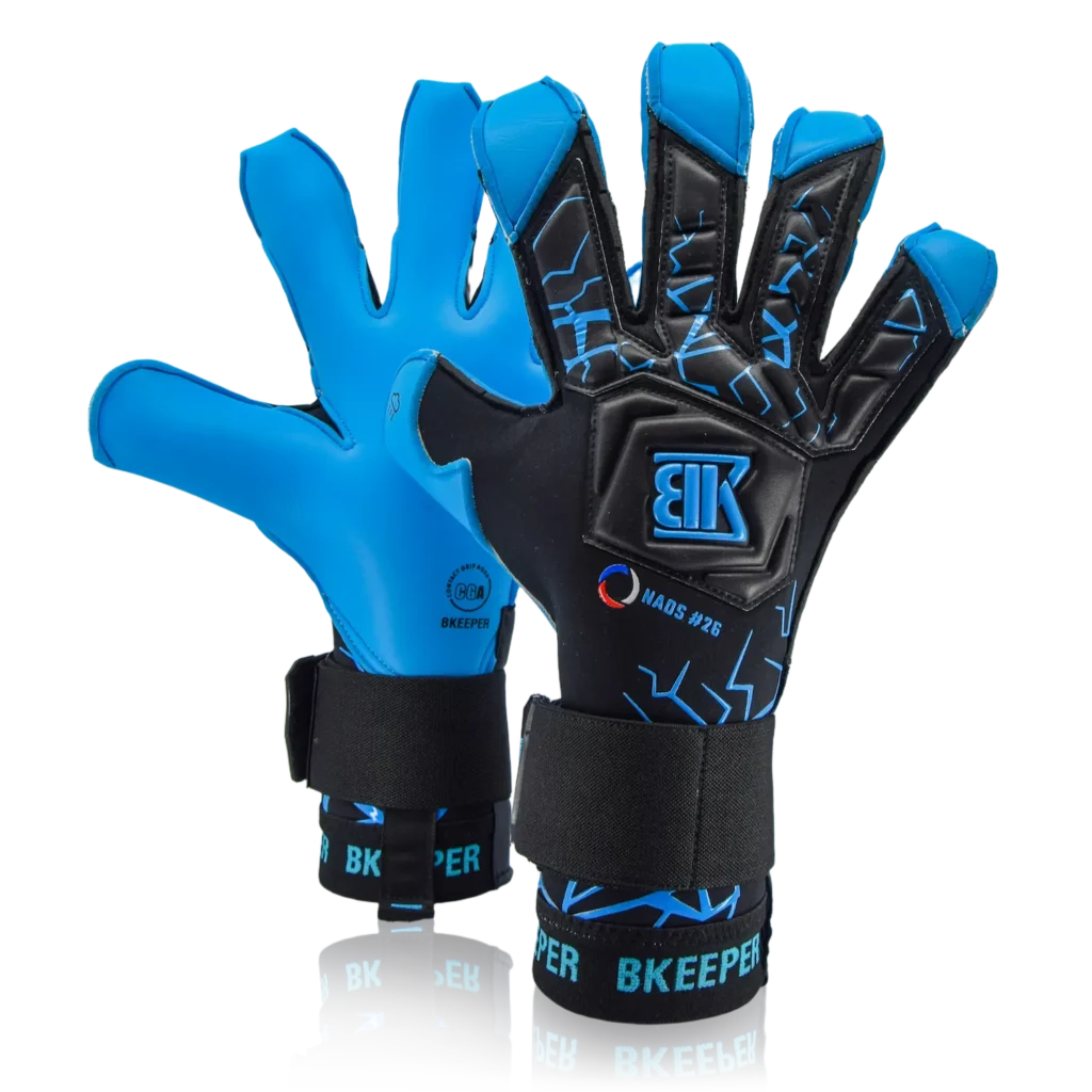 goalkeeper gloves naos blue bkeeper aqua