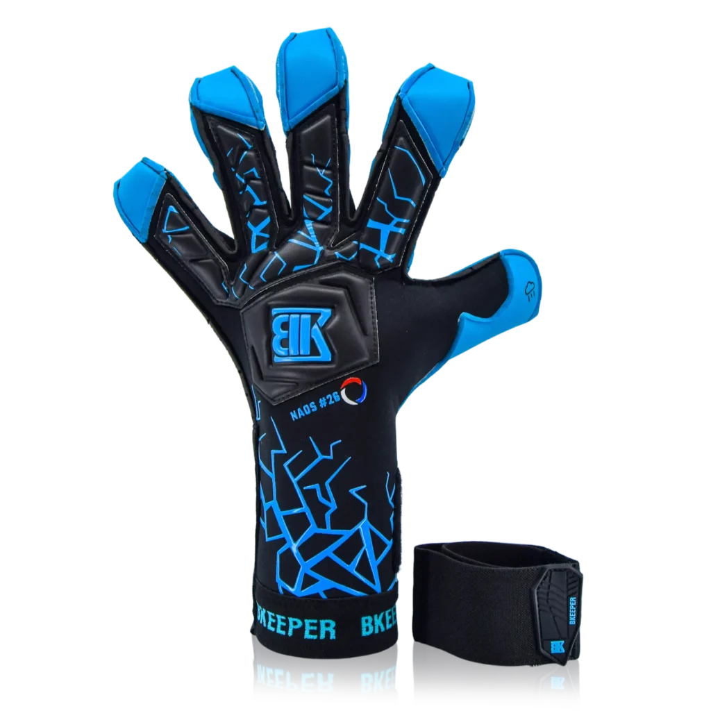 goalkeeper gloves naos blue bkeeper aqua