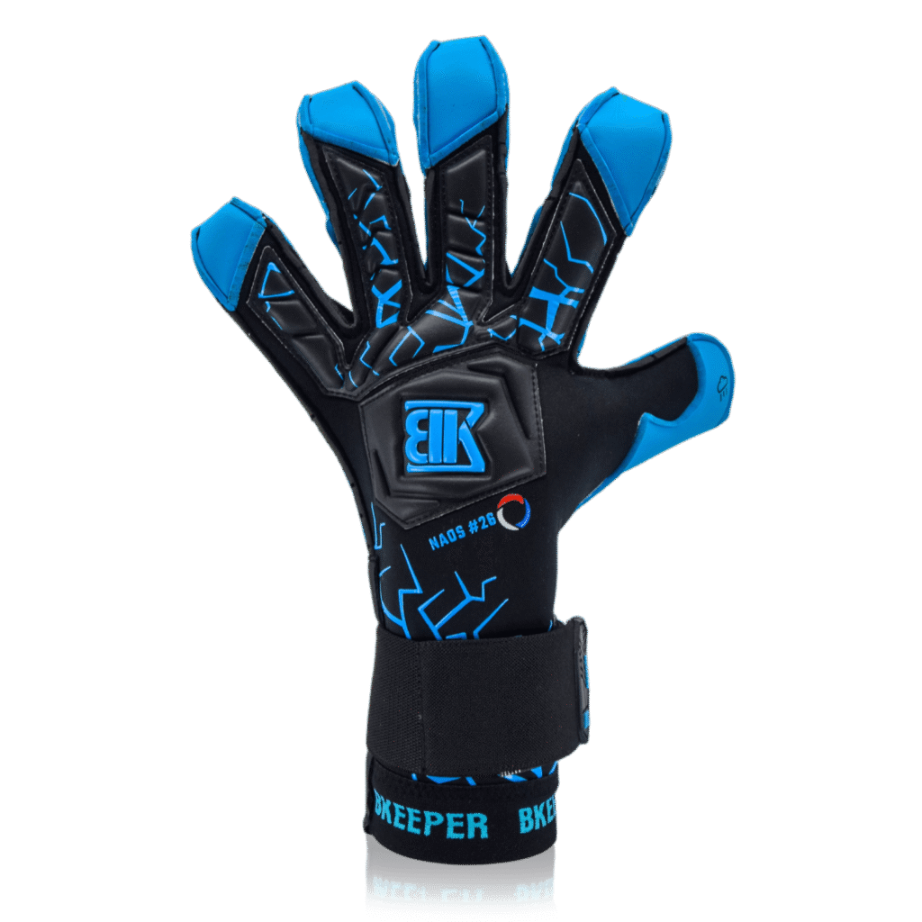 goalkeeper gloves naos blue bkeeper aqua